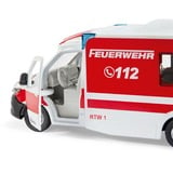 SIKU 2115, Automóvil de construcción rojo/blanco