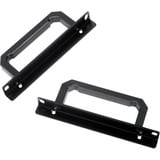 SilverStone RA02B Accesorios para rack, Mango negro, Negro, 22 mm, 55 mm, 160 mm, 139 g