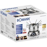 Bomann FD 2248 CB, Fondue acero fino