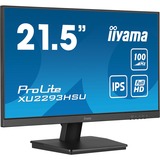 iiyama XU2293HSU-B7, Monitor LED negro (mate)