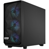 Fractal Design Meshify 2 RGB Negro, Cajas de torre negro, PC, Negro, ATX, EATX, micro ATX, Mini-ITX, Acero, Vidrio templado, Multi, Ventiladores de la caja