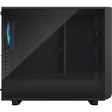 Fractal Design Meshify 2 RGB Negro, Cajas de torre negro, PC, Negro, ATX, EATX, micro ATX, Mini-ITX, Acero, Vidrio templado, Multi, Ventiladores de la caja