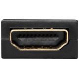 goobay HDMI DisplayPort Adapter Negro, Adaptador negro, DisplayPort, HDMI, Negro