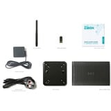 ZOTAC ZBOX-CI669NANO-BE, Barebone negro/blanco