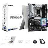 ASRock 90-MXBJL0-A0UAYZ, Placa base plateado/Negro