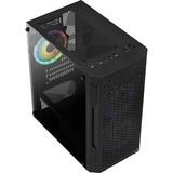 Aerocool Trinity Mini v3, Cajas de torre negro