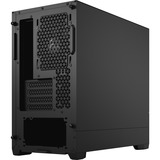 Fractal Design Pop Mini Silent Mini Tower Negro, Cajas de torre negro, Mini Tower, PC, Negro, micro ATX, Mini-ITX, Acero, 17 cm