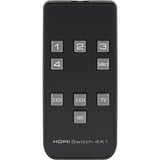 goobay 58490, Conmutador HDMI negro