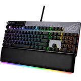 ASUS ROG Strix Flare II Animate, Teclado para gaming negro, QWERTZ  idioma ALEMÁN