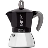 Bialetti 0006932/NP, Cafetera espresso negro/Plateado