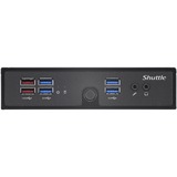 Shuttle XPC slim DS50U3, Barebone negro