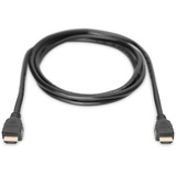 Digitus AK-330124-050-S, Cable negro