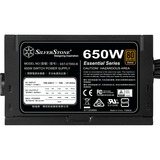 SilverStone SST-ET650-B v1.4 650W, Fuente de alimentación de PC negro