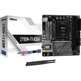 ASRock 90-MXBKE0-A0UAYZ, Placa base negro/Gris