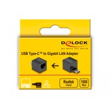 DeLOCK 66462, Adaptador negro