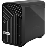 Fractal Design Torrent Nano Micro Torre Negro, Cajas de torre negro, Micro Torre, PC, Negro, Micro-ITX, Vidrio templado, 16,5 cm