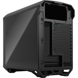 Fractal Design Torrent Nano Micro Torre Negro, Cajas de torre negro, Micro Torre, PC, Negro, Micro-ITX, Vidrio templado, 16,5 cm