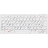 Raspberry Pi Foundation RB-Tasta01W, Teclado blanco/Rojo