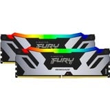 Kingston FURY KF572C38RSAK2-48, Memoria RAM plateado/Negro