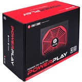 Chieftronic GPU-1200FC unidad de fuente de alimentación 1200 W 20+4 pin ATX ATX Negro, Rojo, Fuente de alimentación de PC negro/Rojo, 1200 W, 100 - 240 V, 47 - 63 Hz, 14 A, Activo, 130 W