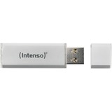 Intenso Alu Line 128 GB, Lápiz USB plateado