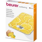 Beurer KS 19 Lemon, 70407, Balanza de cocina amarillo