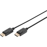 Digitus AK-340103-030-S, Cable negro