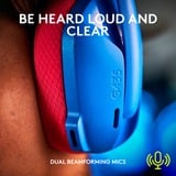 Logitech G435 LIGHTSPEED, Auriculares para gaming azul