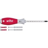 Wiha SB534S5, 41289, Destornillador rojo/Gris