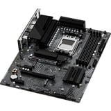 ASRock 90-MXBK20-A0UAYZ, Placa base negro/Gris