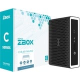 ZOTAC ZBOX-CI649NANO-BE, Barebone negro/blanco