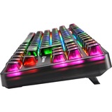 Sharkoon Crystal Shark, Teclado para gaming negro