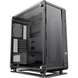 Thermaltake Core P6 Tempered Glass Mid Tower Midi Tower Negro, Caja abierta/Benchmark negro, Midi Tower, PC, Negro, SPCC, Vidrio templado, Juego, Azul, Verde, Rojo