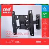 One for all WM4241, Soporte de pared negro