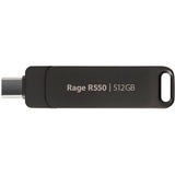 Patriot PE512GR550DSAD, Lápiz USB negro