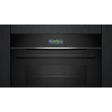 Siemens HB734G1B1, Horno negro/Acero fino