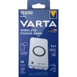 VARTA Wireless Powerbank 15.000, Banco de potencia blanco