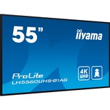 iiyama LH5560UHS-B1AG, Pantalla de gran formato negro (mate)