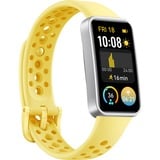 Huawei Band 9, Fitnesstracker plateado/Amarillo