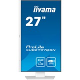 iiyama XUB2797QSN-W1, Monitor LED blanco (mate)