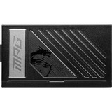 MSI 306-7ZP5C11-CE0 unidad de fuente de alimentación 1000 W 20+4 pin ATX ATX Negro, Fuente de alimentación de PC negro, 1000 W, 100 - 240 V, 50/60 Hz, 13.0/6.5 A, 1000 W, 120 W