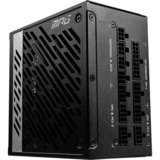 MSI 306-7ZP5C11-CE0 unidad de fuente de alimentación 1000 W 20+4 pin ATX ATX Negro, Fuente de alimentación de PC negro, 1000 W, 100 - 240 V, 50/60 Hz, 13.0/6.5 A, 1000 W, 120 W