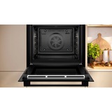 Neff BX46PB, Juego para horno negro/Acero fino