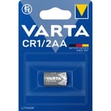 VARTA CR1/2AA CR14250 Litio, Batería CR14250, Litio, 3 V, 1 pieza(s), 80 mm, 18 mm