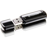 Transcend JetFlash elite 700, Lápiz USB negro brillante, 32 GB, USB tipo A, 3.2 Gen 1 (3.1 Gen 1), Tapa, 8,5 g, Negro