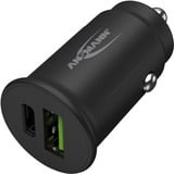 Ansmann In-Car-Charger CC230PD, Cargador negro