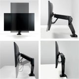 Arctic X1-3D, Soporte de monitor negro (mate)