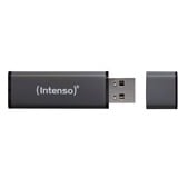 Intenso Alu Line 128 GB, Lápiz USB antracita