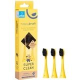 happybrush ECO VIBE 3 Minions Aufsteckbürsten, Cabezal de cepillo amarillo