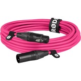 Rode Microphones XLR6M-P, Cable rosa neón